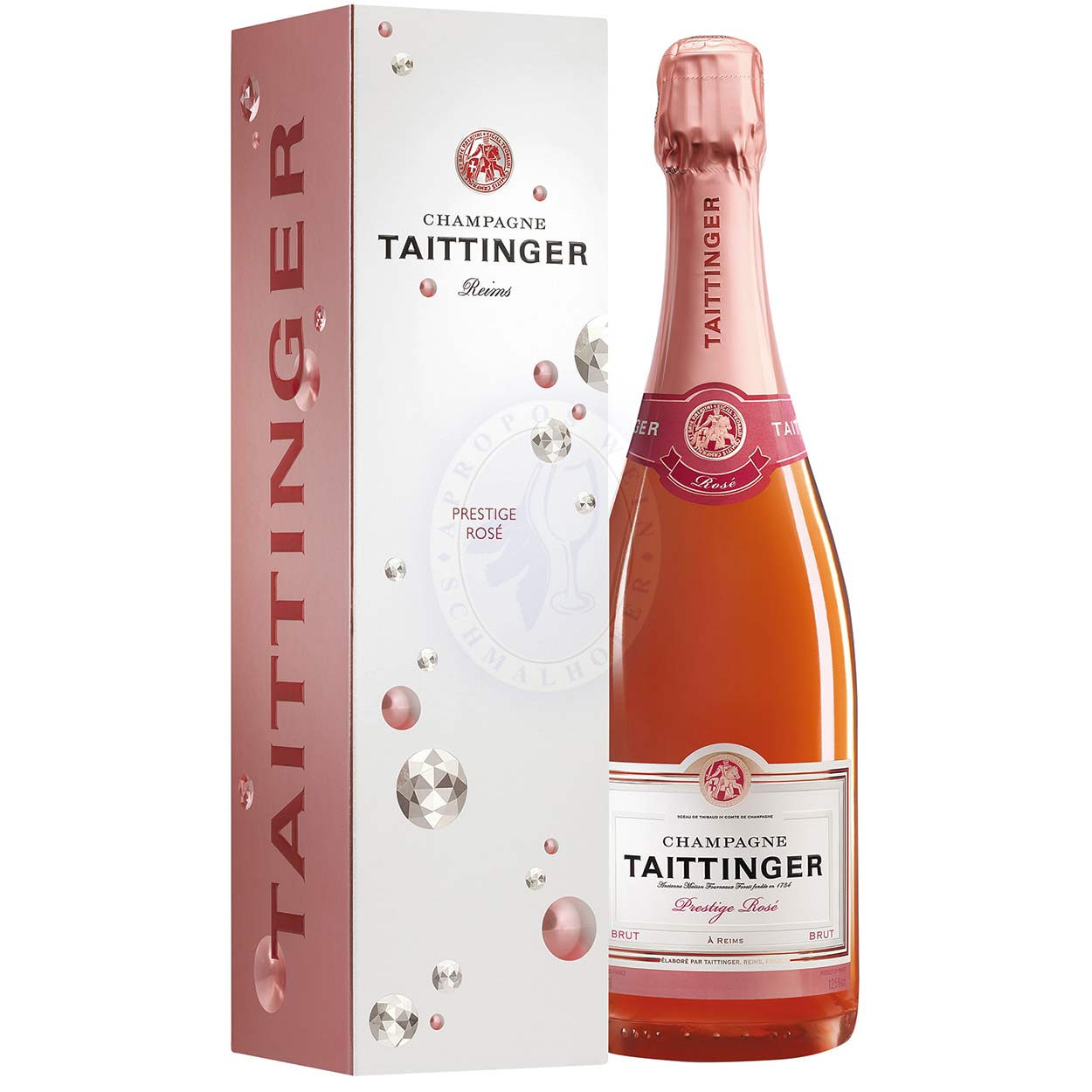 Brut Prestige Rosé in GP Champagne Taittinger 0,75l
