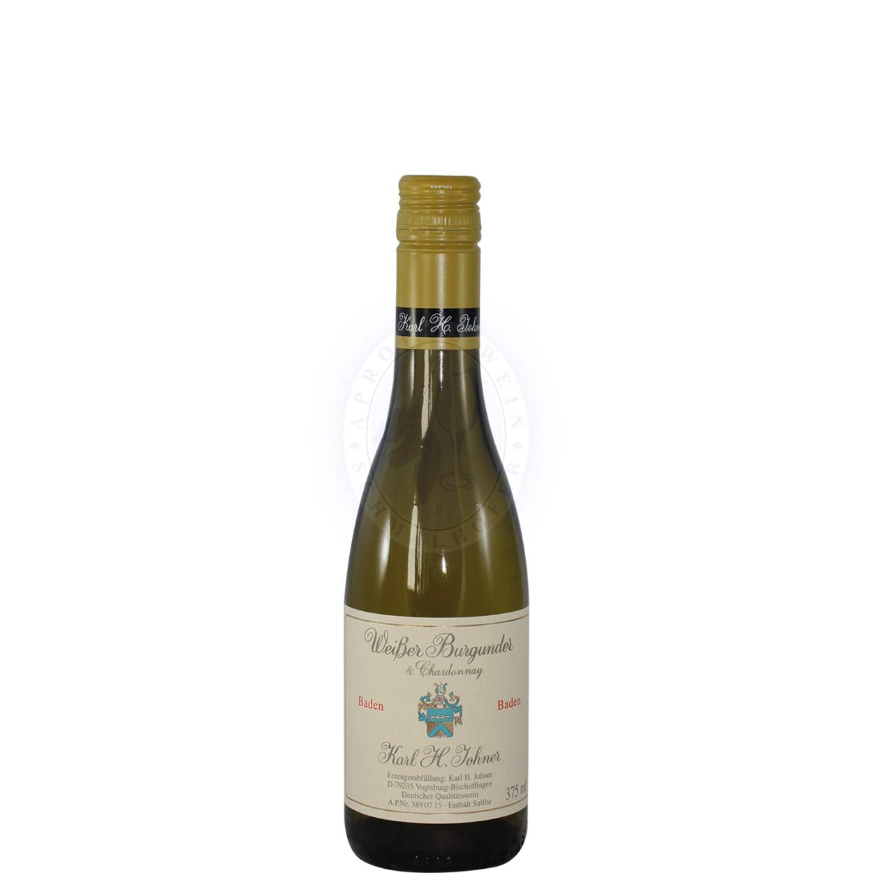 Weisser Burgunder & Chardonnay 2021 Weingut Johner 0,375l