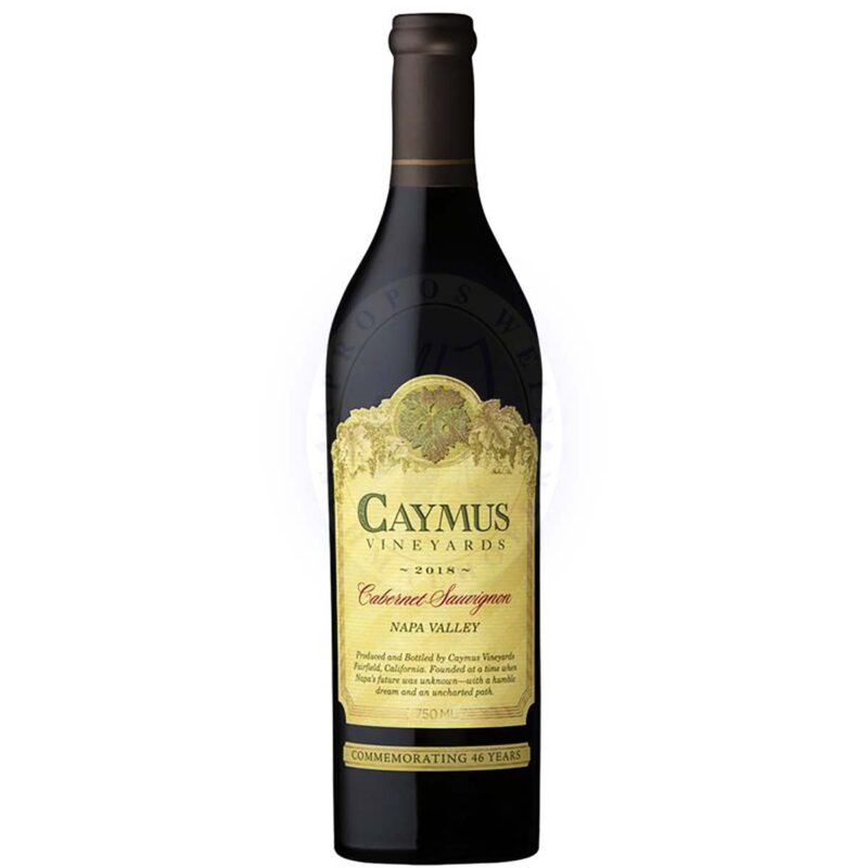 205281 Product Dieser Wein besticht durch Aromen und Geschmacksnoten von Sandelholz, schwarzen Früchten und Eiche. Der 2020 Caymus Vineyards Cabernet Sauvignon ist vollmundig und nachhaltig am Gaumen.
