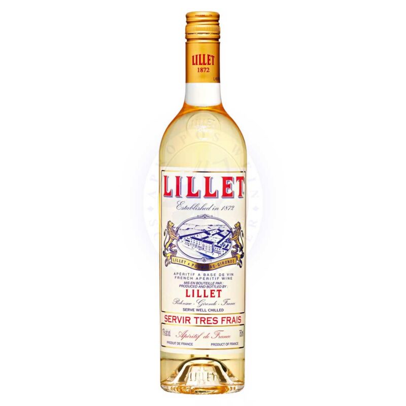 242967 Product Der Aperitif Lillet Blanc hat eine tief goldene Farbe und besticht mit Aromen von Orange, Vanille und Zitrusfrüchten. Der einmalige Geschmack und die besondere Textur entstehen durch die Kombination von Wein und Orangenlikör nach einem bis heute geheimen Rezept. Für Lillet Blanc werden ausschließlich die berühmten, weißen Rebsorten Sauvignon Blanc und Sémillon der Region Bordeaux verwendet. Ideal als leichter Aperitif, Cocktail-Zutat oder einfach pur auf Eis.