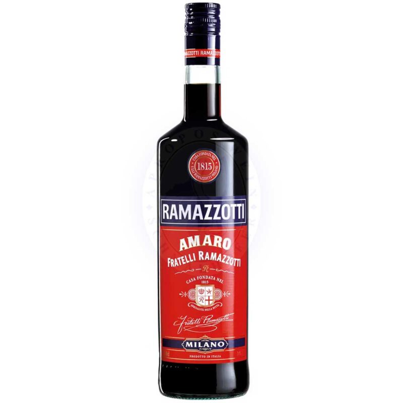 242988 Product Amaro Ramazzotti ist ein italienischer Digestif mit bitterem Geschmack. 33 verschiedene aromatische Pflanzen und Früchte fließen in die Produktion dieses Likörs, darunter die geschmacklich besonders prominenten Süßorangen.