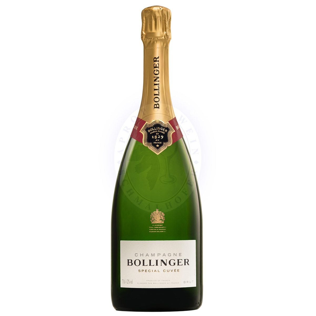 234061 Product Der Bollinger Special Cuvée Brut ist ein klassischer Champagner des renommierten Hauses Bollinger, das seit 1889 in Familienbesitz ist und für seine kraftvollen, Pinot-dominierten Champagner bekannt ist. Helles Goldgelb mit feiner, anhaltender Perlage. Komplexe Aromen von reifen Früchten wie Birne und Pfirsich, unterlegt mit Nuancen von Brioche, Gewürzen und einem Hauch von frischen NüsseVollmundig und strukturiert mit einer harmonischen Balance zwischen Frucht, Säure und Mineralität. Der Abgang ist elegant und langanhaltend. 3052853075909.jpg