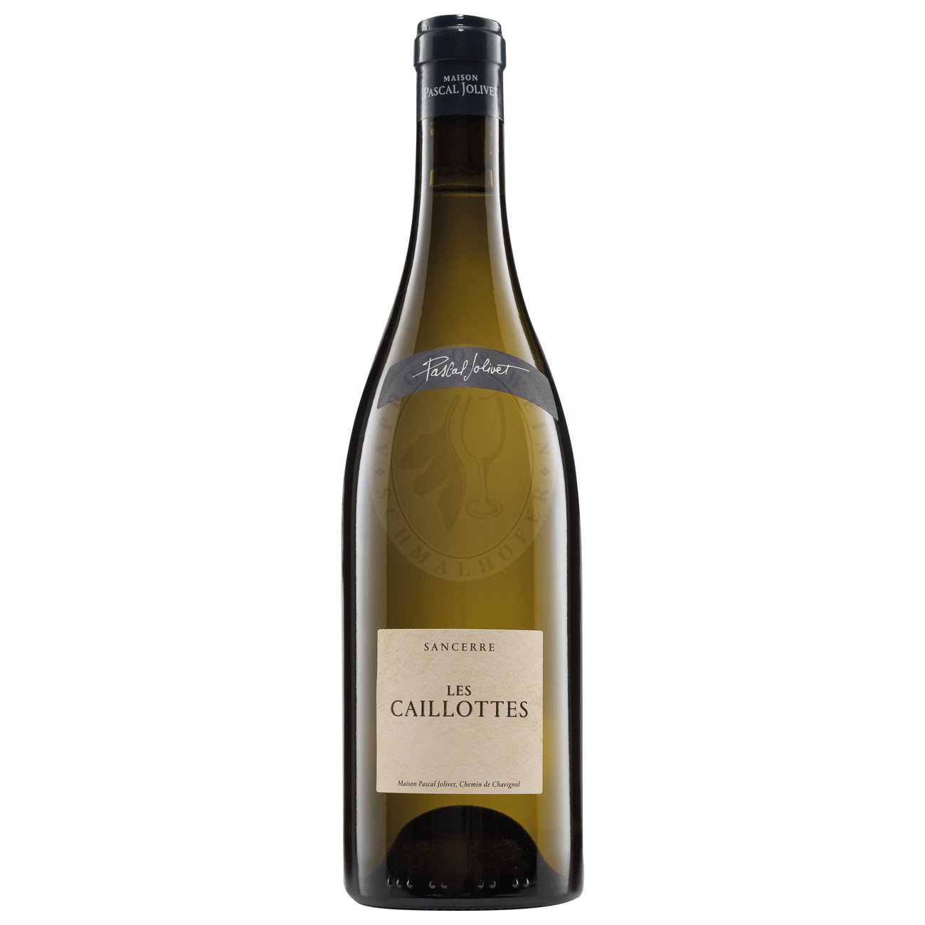 470912 Product Der Name „Caillottes“ verweist auf die kalkreichen Kieselböden der Einzellage. Im Glas zeigt er sich in hellem Strohgelb mit grünlichen Reflexen. Das Bouquet ist klar, frisch und vielschichtig: Zitrusfrüchte, grüner Apfel, weiße Johannisbeeren und Holunderblüte treffen auf feine Kräuternoten. 3490960200119-2023