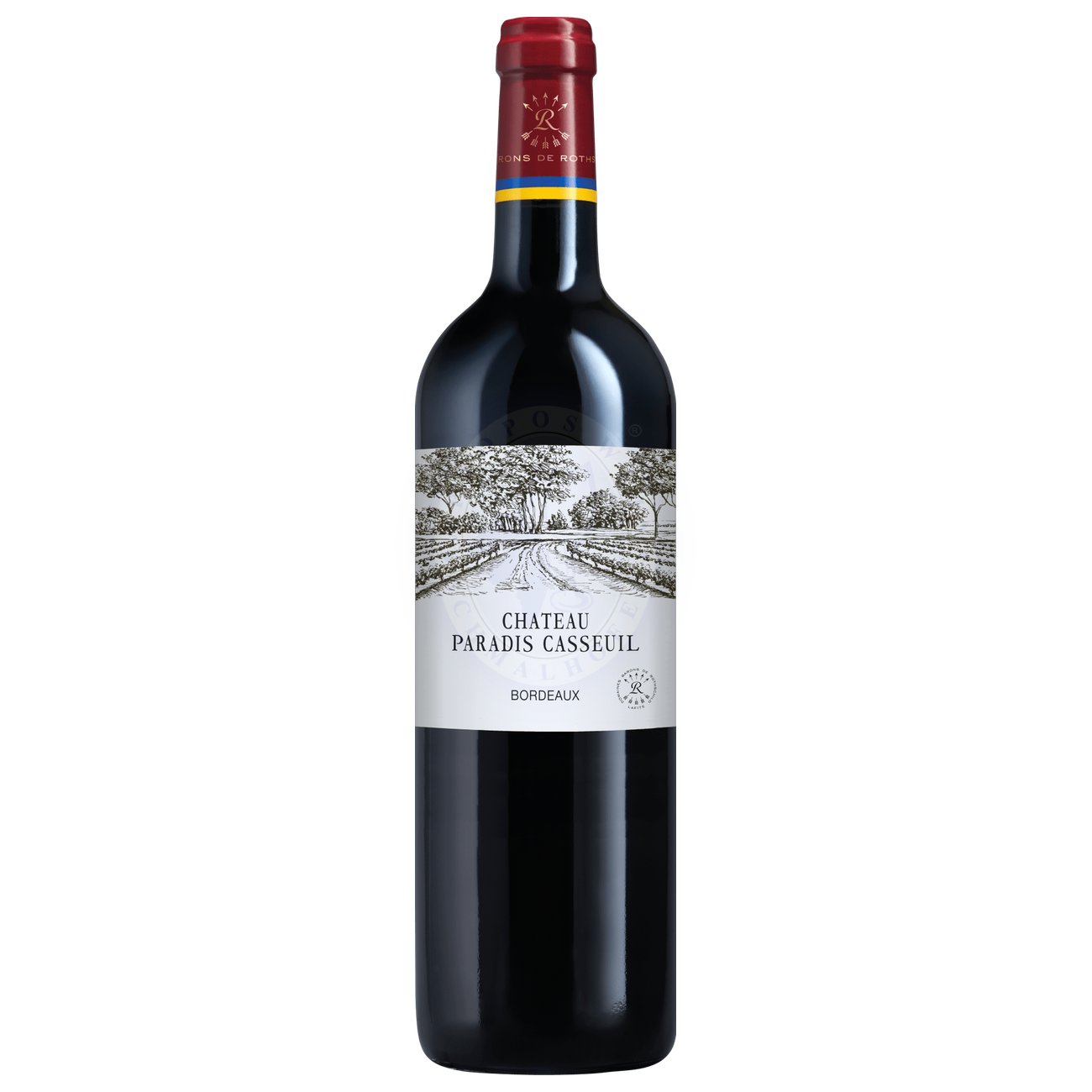 472028 Product Der Château Paradis Casseuil 2022 ist ein eleganter Bordeaux-Wein aus der renommierten Region Entre-Deux-Mers. Unter der Leitung von Olivier Trégoat, bekannt für seine Arbeit im Château L’Evangile, präsentiert dieser Jahrgang eine harmonische Cuvée aus Cabernet Sauvignon, Merlot und Cabernet Franc. Der Wein zeigt sich in einem tiefen, rubinroten Farbton. In der Nase entfalten sich komplexe Aromen von reifen roten Früchten wie Kirschen und Johannisbeeren, begleitet von subtilen Noten von Eichenholz und Gewürzen. 3666975102209-2022