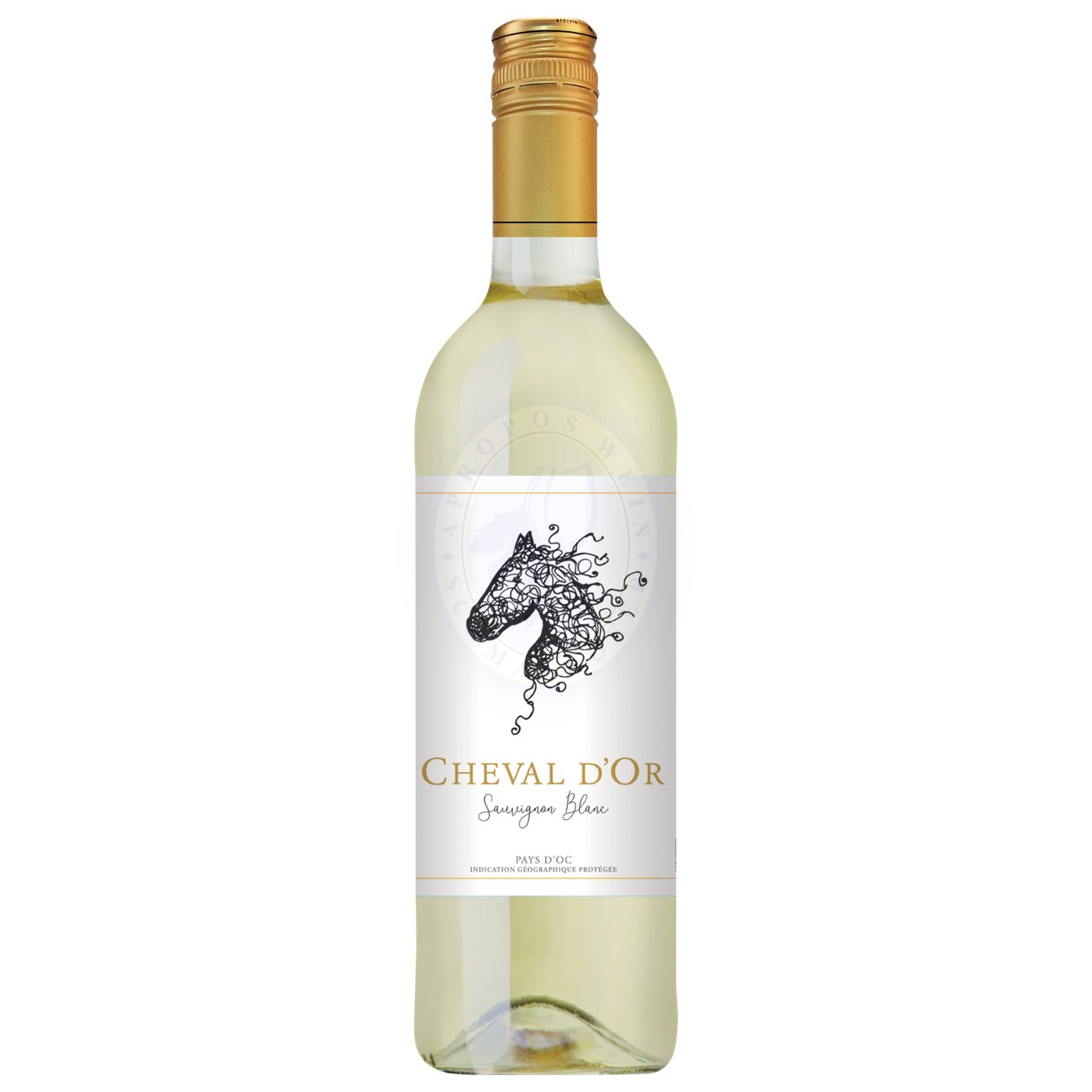 475232 Product Die Trauben für Cheval D'Or Sauvignon Blanc wachsen auf mineralischen Böden in den kühlsten Lagen des Languedoc. Dadurch reifen sie etwas langsamer aus, entwickeln saftige Fruchtaromen und bewahren zugleich ihre lebhafte Säure. 3249381022936-2023