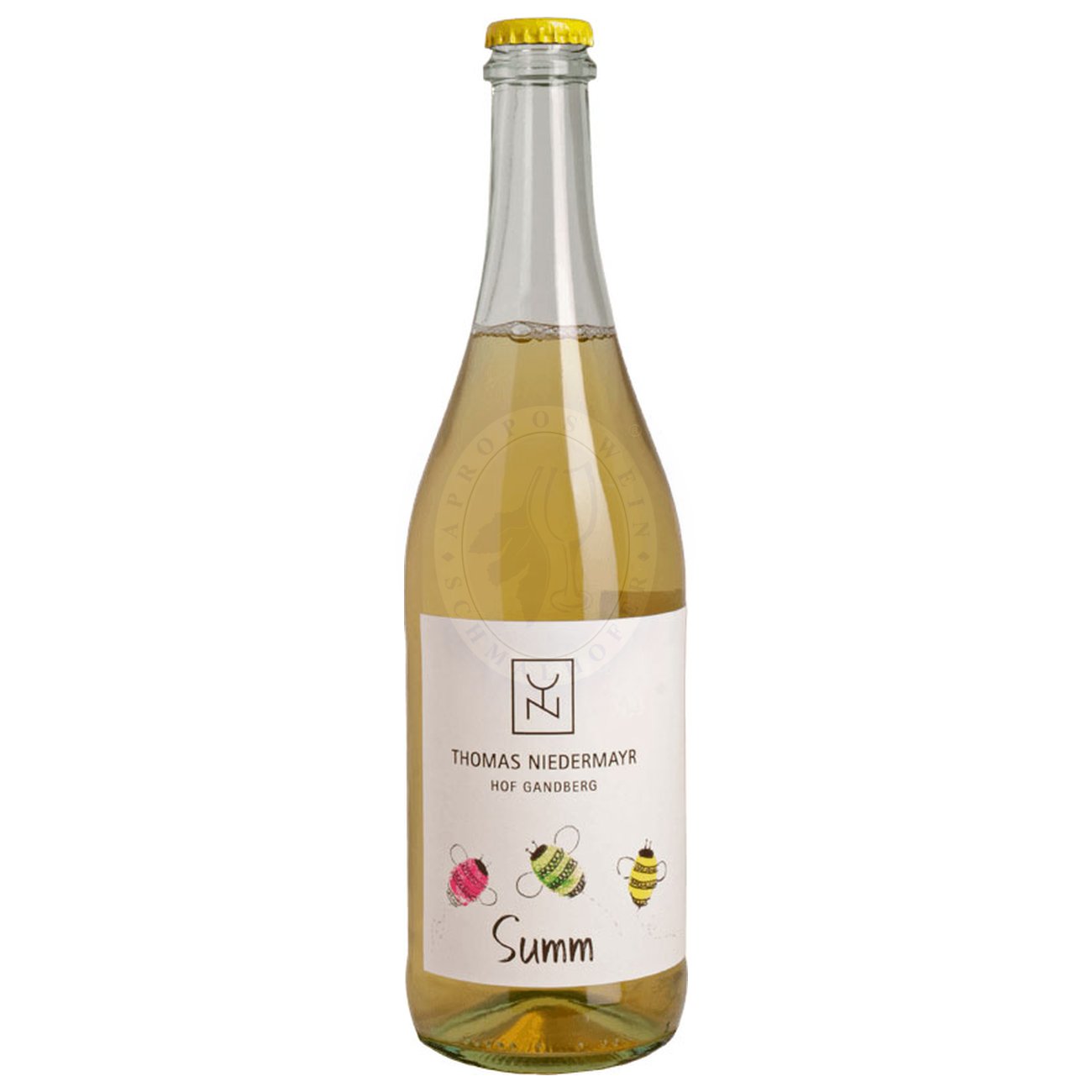 533009 Product Im Glas präsentiert sich der Summ 2022 in einem klaren, hellen Goldgelb mit grünlichen Reflexen. Sein Bouquet ist frisch, vielschichtig und belebend: Zarte Aromen von grünem Apfel, Birne und Zitrusfrüchten verbinden sich mit feinen Kräuternoten, einem Hauch Heublumen. 109948