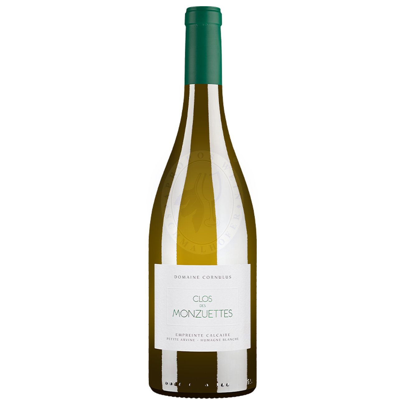 542822 Product Der Fendant Les Monzuettes 2023 von Domaine Cornulus präsentiert sich in einem klaren, hellen Zitronengelb. In der Nase entfalten sich delikate Aromen von weißen Blüten, grünen Äpfeln und einem Hauch von Zitrusfrüchten, begleitet von einer feinen mineralischen Note. Rebsorte: Humagne Blanche, Petit Arvine 75971