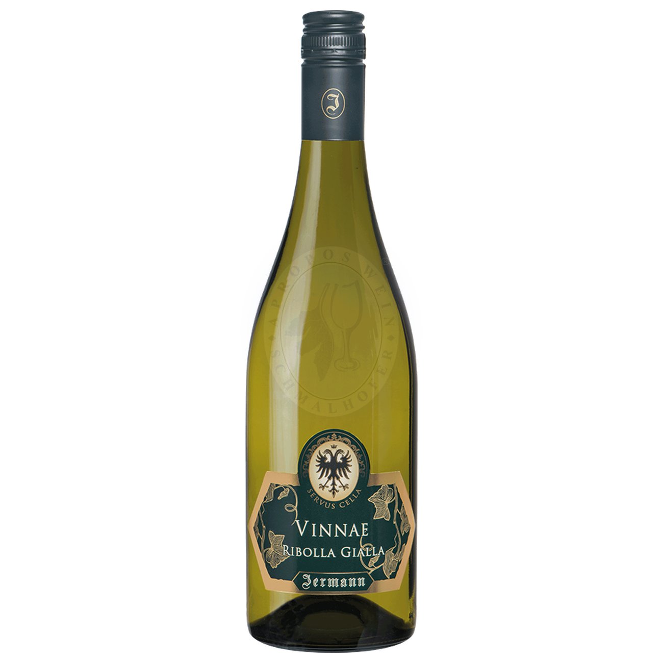 545556 Product Im Glas präsentiert er sich in hellem Strohgelb mit grünlichen Reflexen, schon visuell geprägt von Frische und Transparenz. Sein Bouquet verbindet gelbe Frucht (Birne, reifer Apfel) mit floralen Akzenten und dezenten Zitrusnoten. 8033324034316-2024