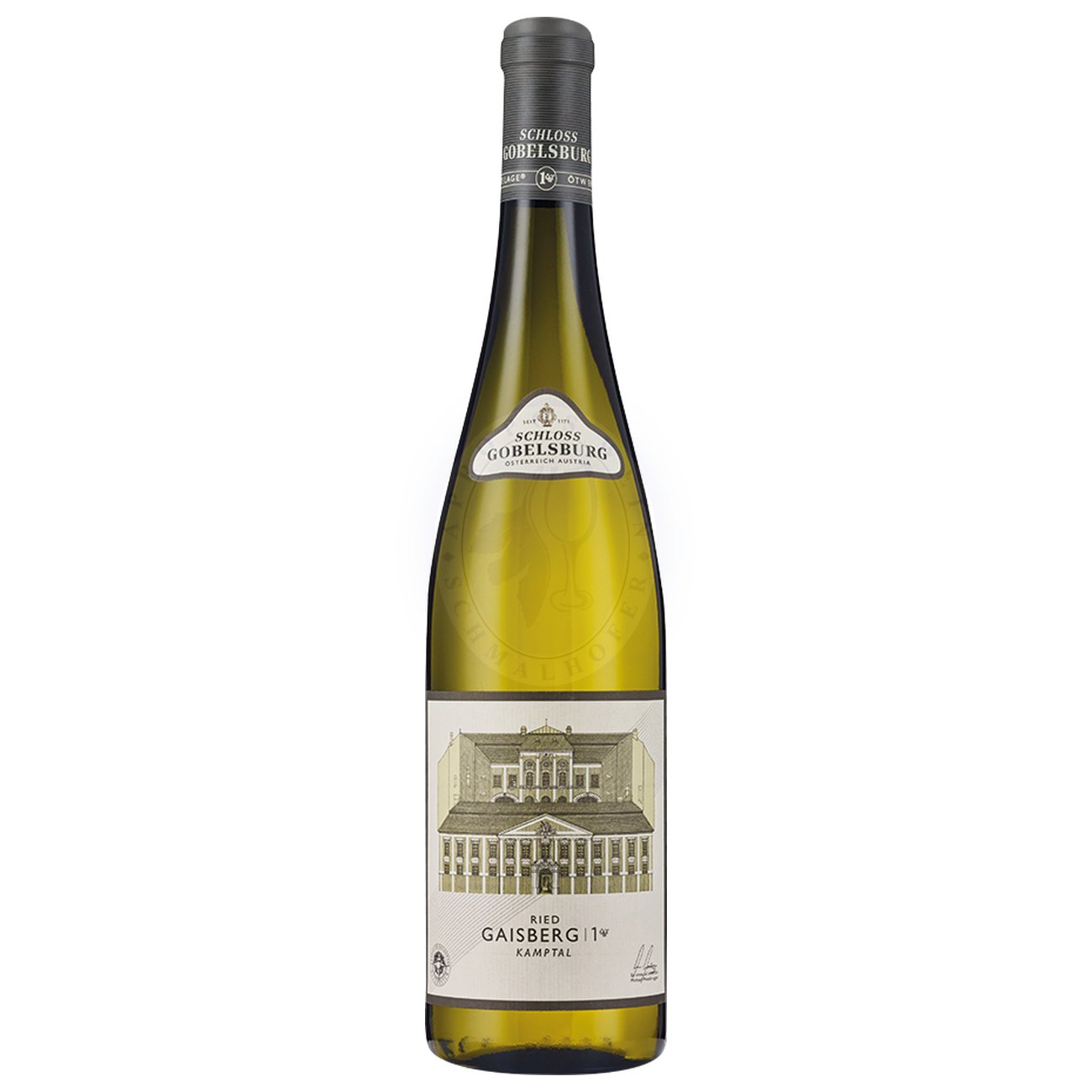 545610 Product In der Nase öffnet er sich mit einem ausdrucksvollen Aromenensemble: gelbes Steinobst wie Aprikose und Pfirsich, ergänzt durch Anklänge von Zitruszesten, reifer Marille und kräuteriger Würze (Majorann, frische Kräuter) sowie eine feine, rauchige Mineralität, die an Feuerstein und Paragneis erinnert. 9120125250355-2023