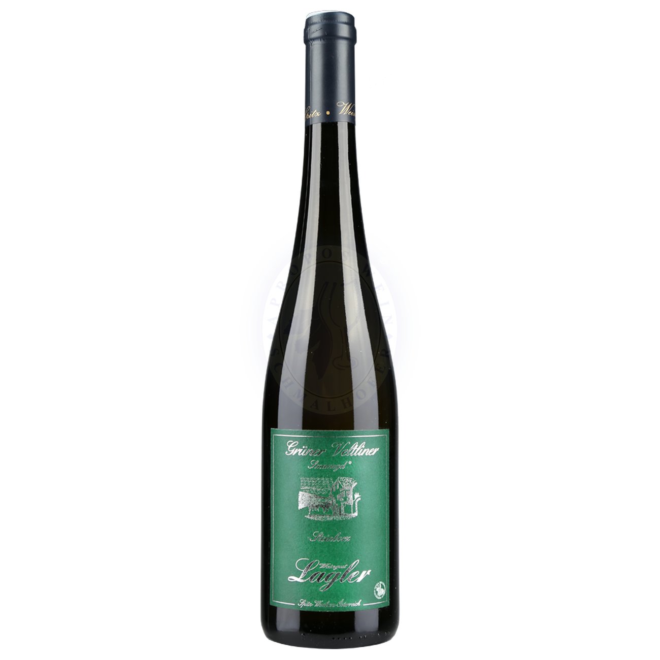 546805 Product Der Grüner Veltliner Smaragd Ried Steinporz Wachau DAC 2024 zeigt sich im Glas in einem leuchtenden mittleren Grüngelb mit silbrigen Reflexen – ein Bild voller Klarheit und Stil. In der Nase entfalten sich feine Aromen von Limettenzesten und Kräuterwürze, begleitet von exotischer Frucht wie Mango, gelber Ringlotte und kandierten Mandarinenzesten. 9008402004269-2024