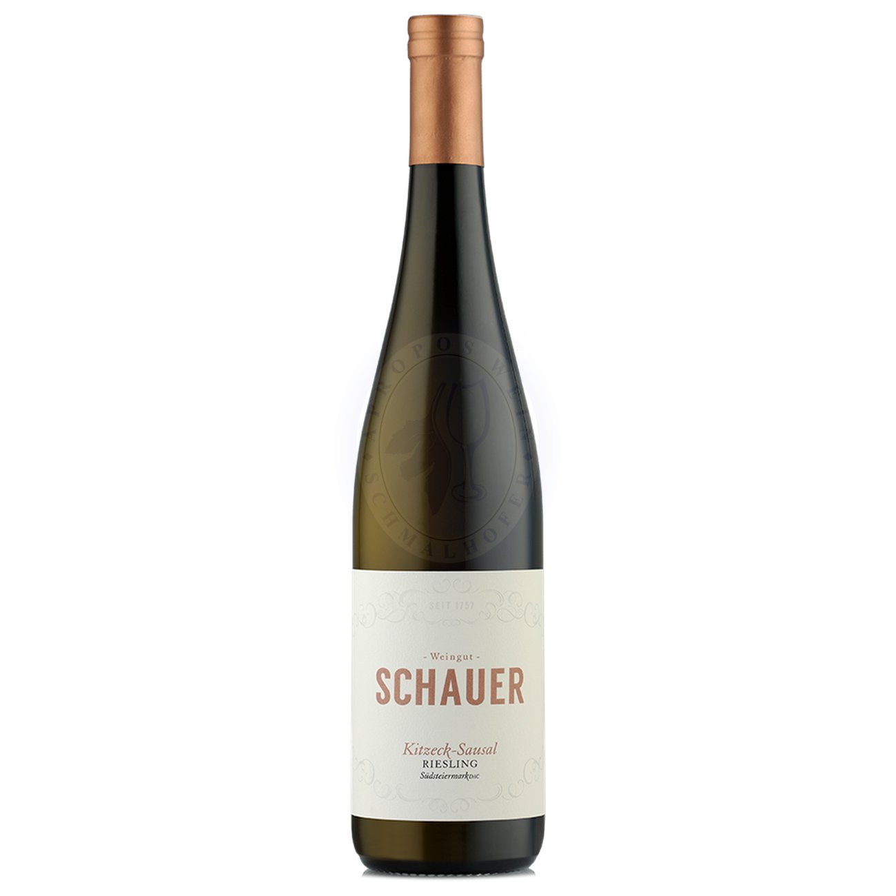 547174 Product Strahlendes Gelb, in der Nase feine Steinobstfrucht nach Pfirsich und Marille, mit rauchiger Mineralität, am Gaumen ausgewogen und komplex, mit trinkanimierender Säure und langem Abgang. 9010314040112-2024