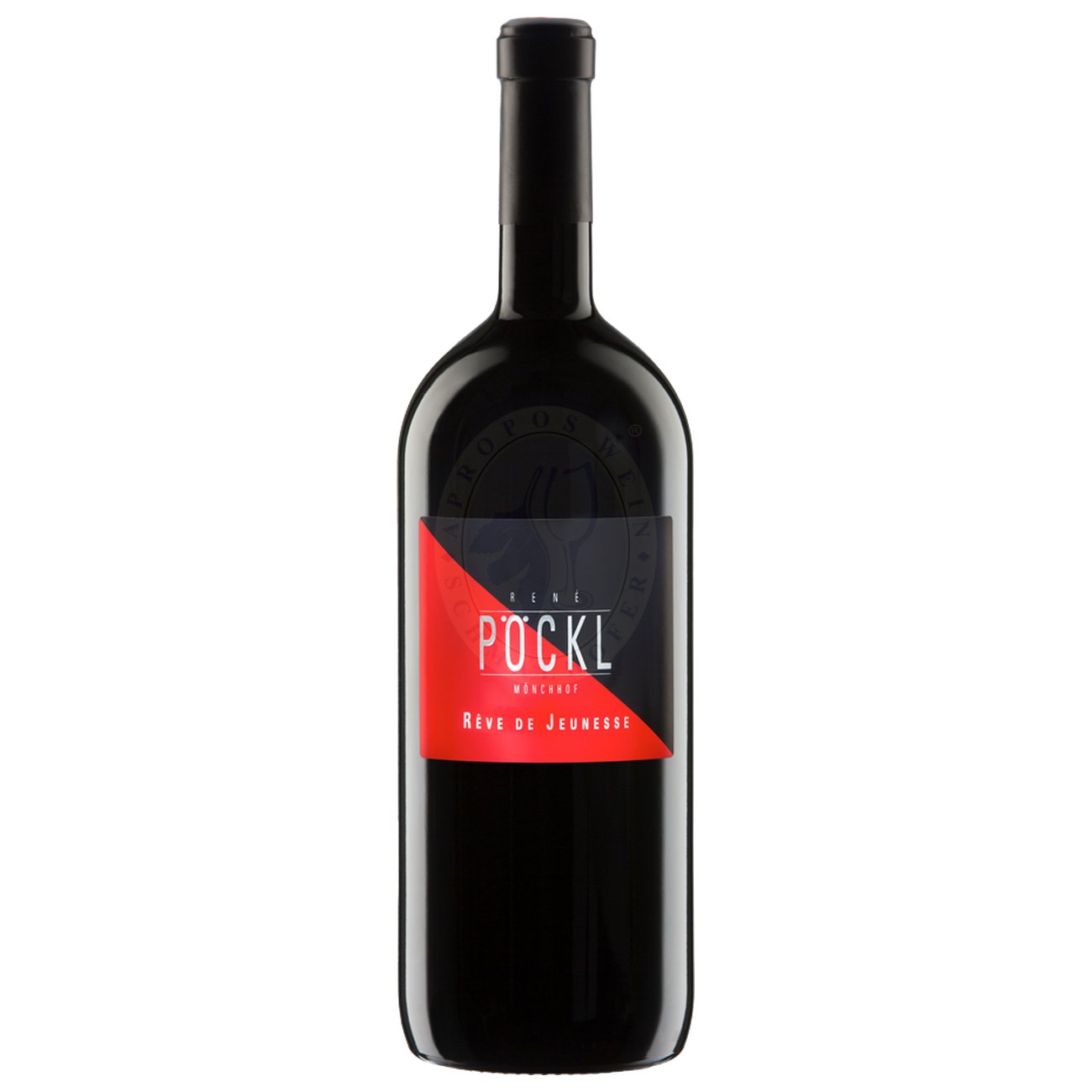 549989 Product Im Glas präsentiert sich der Wein in einem tiefdunklen Rubingranat mit opakem Kern und violetten Reflexen. Das Bouquet entfaltet Aromen von dunklem Waldbeerkonfit, Lakritze, Cassis, Edelholz, Nougat und kandierten Orangenzesten. 9120020321754-2017