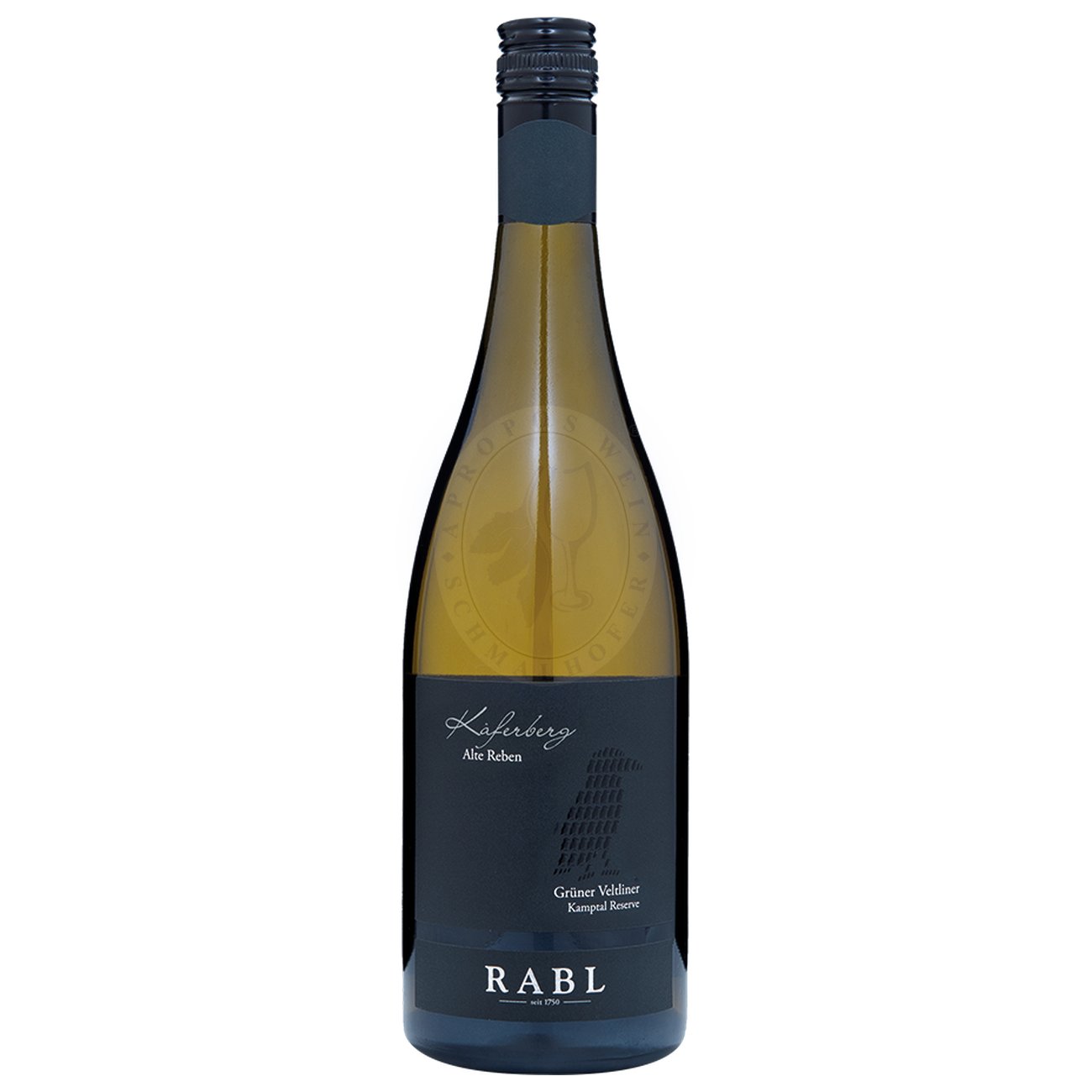 553126 Product Der Grüne Veltliner Käferberg Alte Reben DAC Reserve 2023 vom Weingut Rabl ist ein monumentaler Wein aus dem Kamptal. Im Glas zeigt sich der Wein in strahlendem Goldgelb mit grünlichen Reflexen. Die Nase ist vielschichtig und komplex: reife gelbe Birne, saftige Quitte und feine Kräuter treffen auf eine subtile Würze von weißem Pfeffer, begleitet von rauchigen Anklängen, getrockneten Orangenschalen und einem Hauch Tabak. 9120018453337-2023