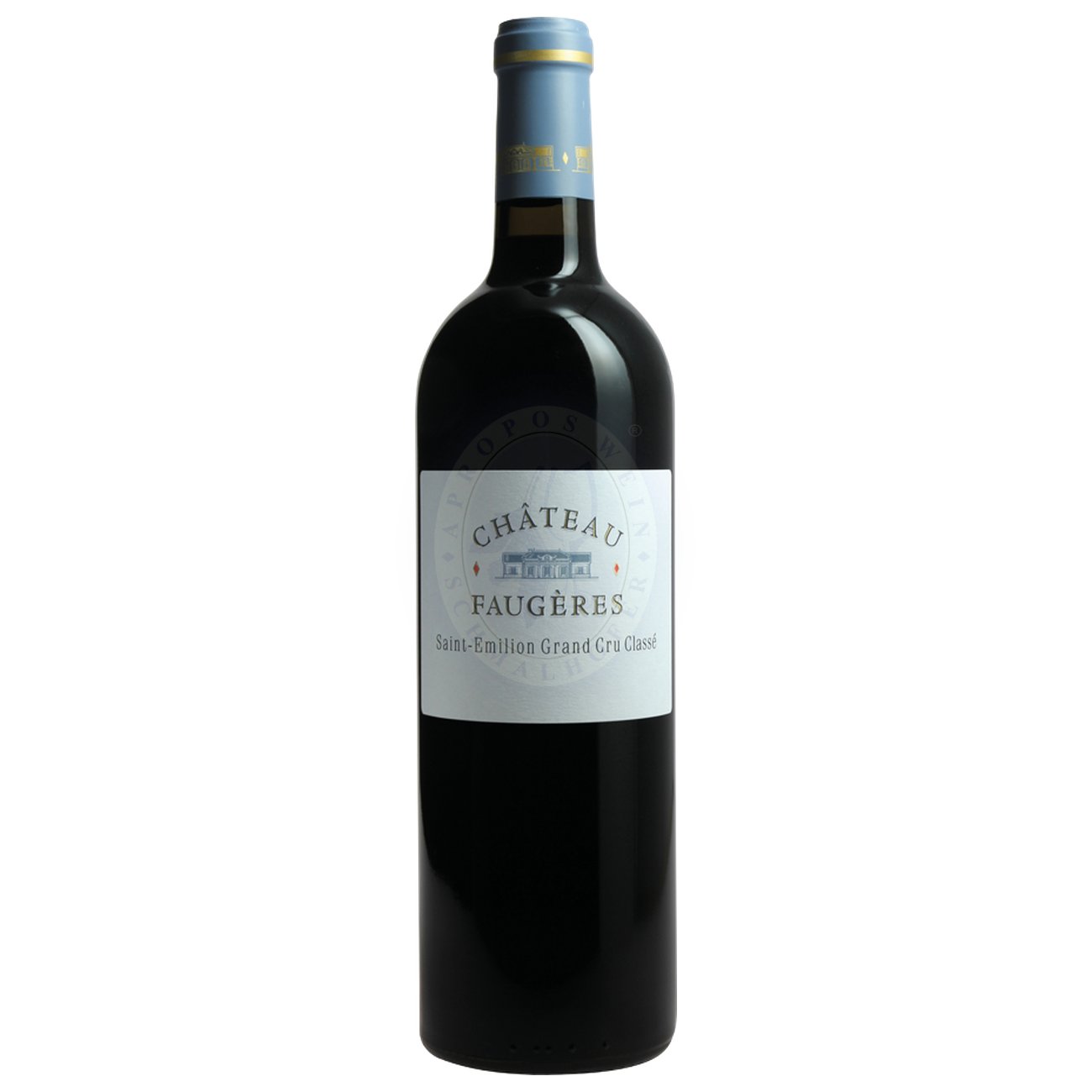 554071 Product Der Château Faugères 2021 Grand Cru Classé aus Saint-Émilion ist ein faszinierendes Beispiel für die elegante Kraft und Tiefe, die die besten Weine dieser geschichtsträchtigen Appellation auszeichnen. Im Glas zeigt sich der Wein in einem dichten, tiefen Rubinrot mit violetten Reflexen. Das Bouquet ist reich und komplex, getragen von Aromen reifer schwarzer Kirschen, dunkler Pflaumen und Cassis, ergänzt durch feine Noten von Veilchen, Gewürzen, edler Schokolade und einer subtilen Rauchigkeit. 103626