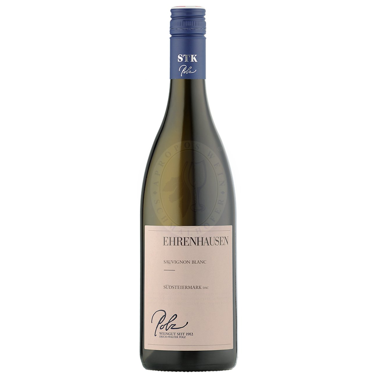 558391 Product Im Glas präsentiert sich der Wein in hellem Gelbgrün mit Silberreflexen. Das Bouquet entfaltet Aromen von frischen Wiesenkräutern und weißen Tropenfrüchten, unterlegt mit zarten rauchigen Nuancen und einem Hauch von Grapefruitzesten. 9007899624523-2022