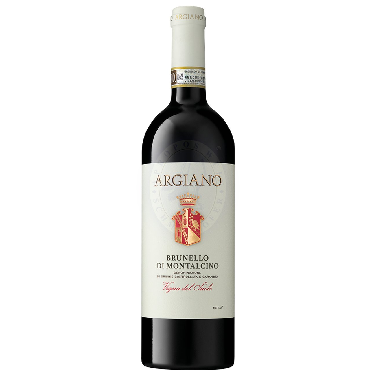 580308 Product Der Vigna Del Suolo Brunello di Montalcino präsentiert sich in einer tiefen, reichen rubinroten Farbe. In der Nase bietet er ein elegantes und sich ständig weiterentwickelndes Bouquet mit Aromen von schwarzen Früchten wie Brombeeren und Pflaumen. 8022931532193-2020