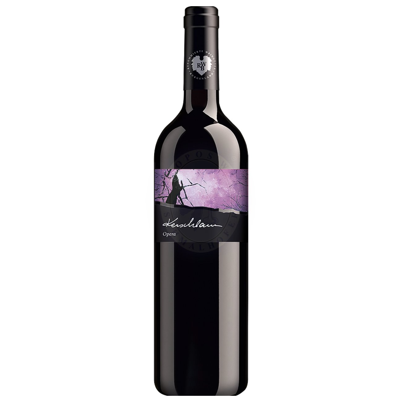 583080 Product Der Opera 2020 des Weinguts Kerschbaum ist eine harmonische Cuvée aus 60 % Blaufränkisch und 40 % Merlot. Im Glas präsentiert sich der Opera 2020 in einem dunklen Rubingranat mit violetten Reflexen. Die Nase verführt mit feinen Gewürznuancen, dunklen Kirschen, Brombeeren und einem Hauch Nougat. 9120004813978-2021