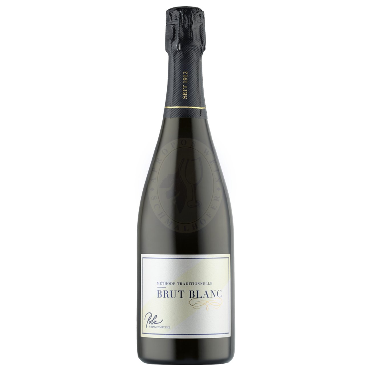 613459 Product Der Brut Blanc des Weinguts Polz ist ein reinsortiger Chardonnay-Sekt aus der Südsteiermark, Österreich. Im Glas leuchtet der Brut Blanc in einem hellen Strohgelb mit goldenen Reflexen und anhaltender, feiner Perlage. Das Bouquet ist klar, elegant und vielschichtig: Aromen von grünem Apfel, Zitrusfrüchten, etwas reifer Birne und zarten Noten von Brioche und gerösteten Nüssen entfalten sich harmonisch. 9007899605843