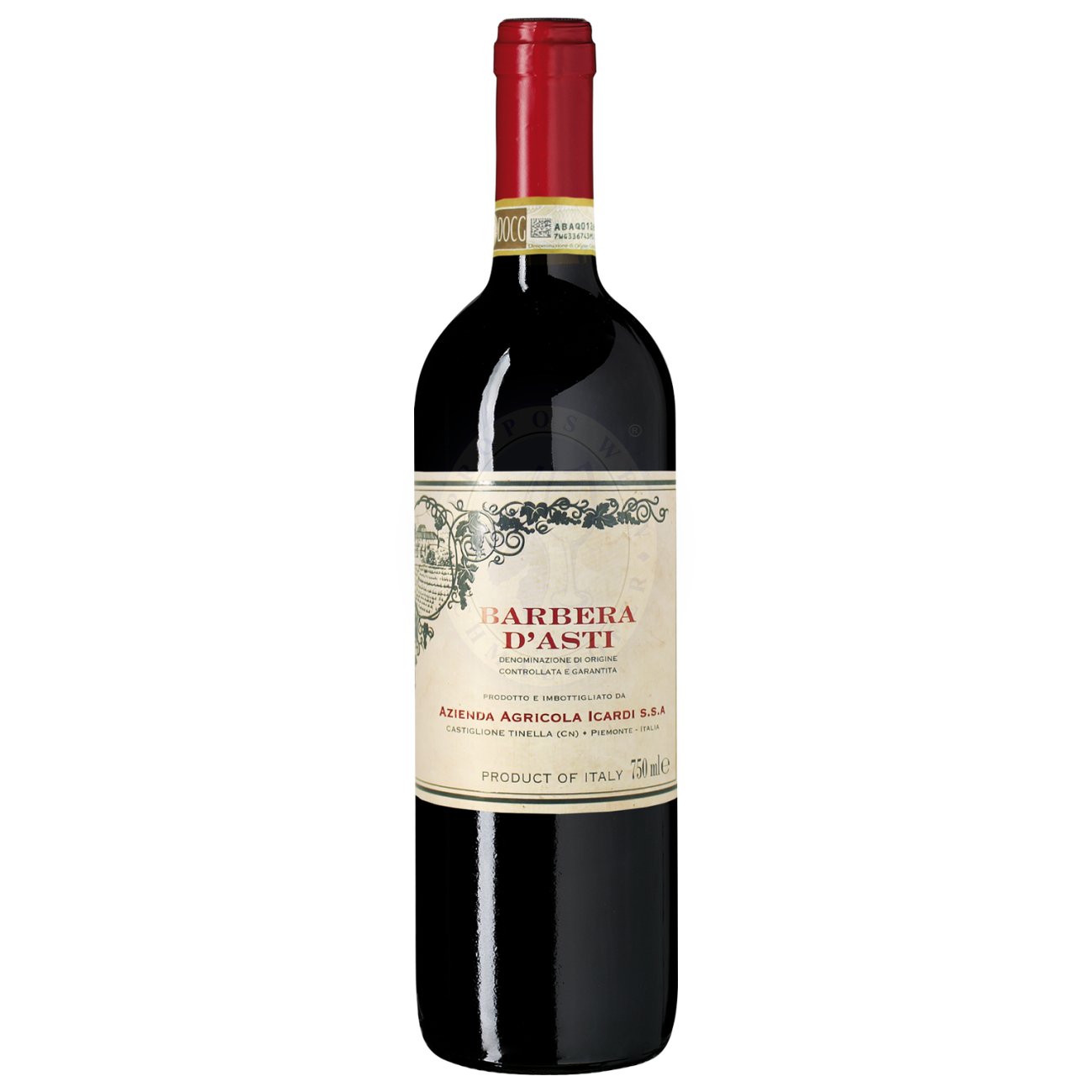 630207 Product Im Glas präsentiert sich der Wein in einem tiefen Rubinrot. Das Bouquet entfaltet intensive Aromen von dunklen Kirschen, ergänzt durch würzige Noten. 8022691000031-2024