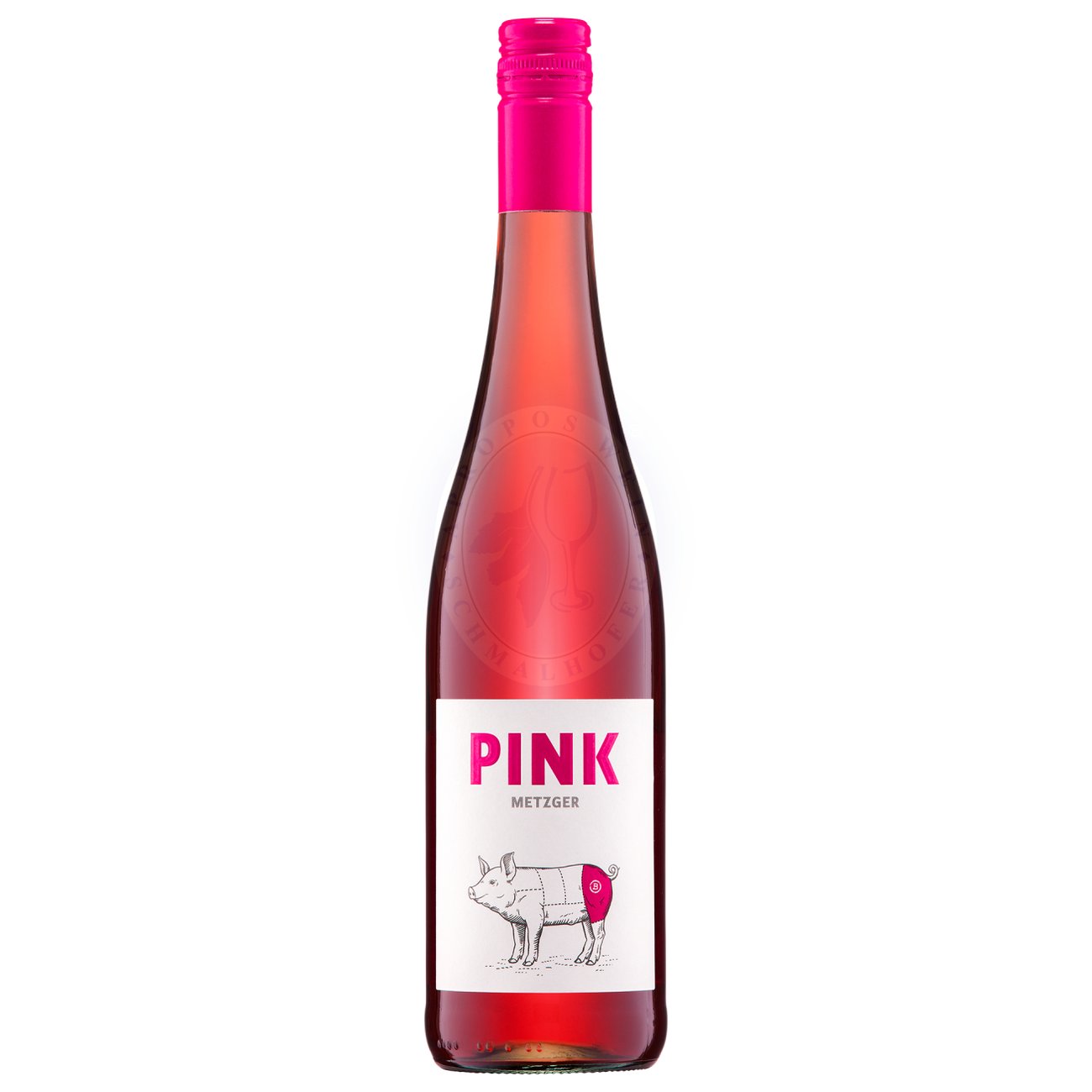 630846 Product Der Pink Rosé Pastorenstück 2024 von Uli Metzger aus Grünstadt-Asselheim zeigt sich in leuchtendem Lachsrosa mit feinen Kupferreflexen – sympathisch frisch und modern. Das Bouquet eröffnet mit lebendigen Noten von Erdbeere, Himbeere und roter Johannisbeere, abgerundet durch einen zarten Hauch Zitruszeste, frischer Kräuterwürze und floralen Akzenten. 4260247840142-2024