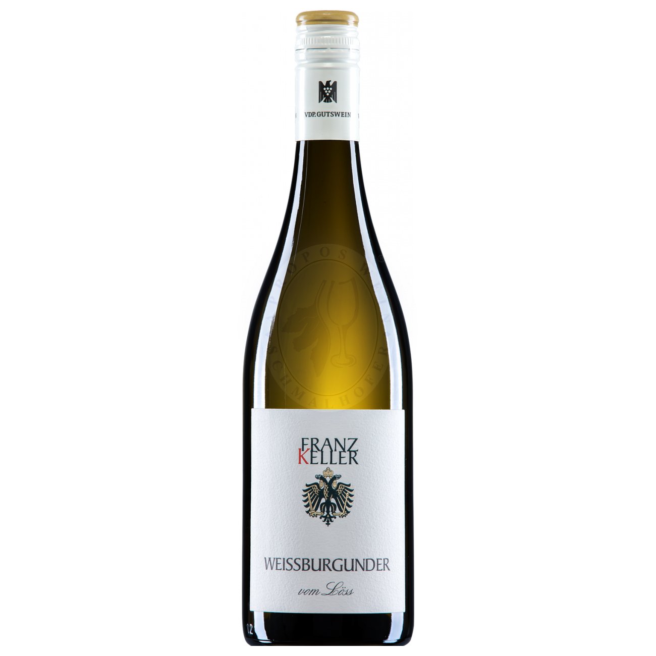 632232 Product Der Jahrgang 2023 zeigt sich im Glas in einem leuchtenden Hellgelb mit grünlichen Reflexen. Das Bouquet ist intensiv und vielschichtig mit Aromen von reifem gelbem Apfel, Birne und Zitrusfrüchten, begleitet von feinen floralen Noten, einem Hauch von Mandeln und einer subtilen Kräuterwürze. 4011310003571-2023