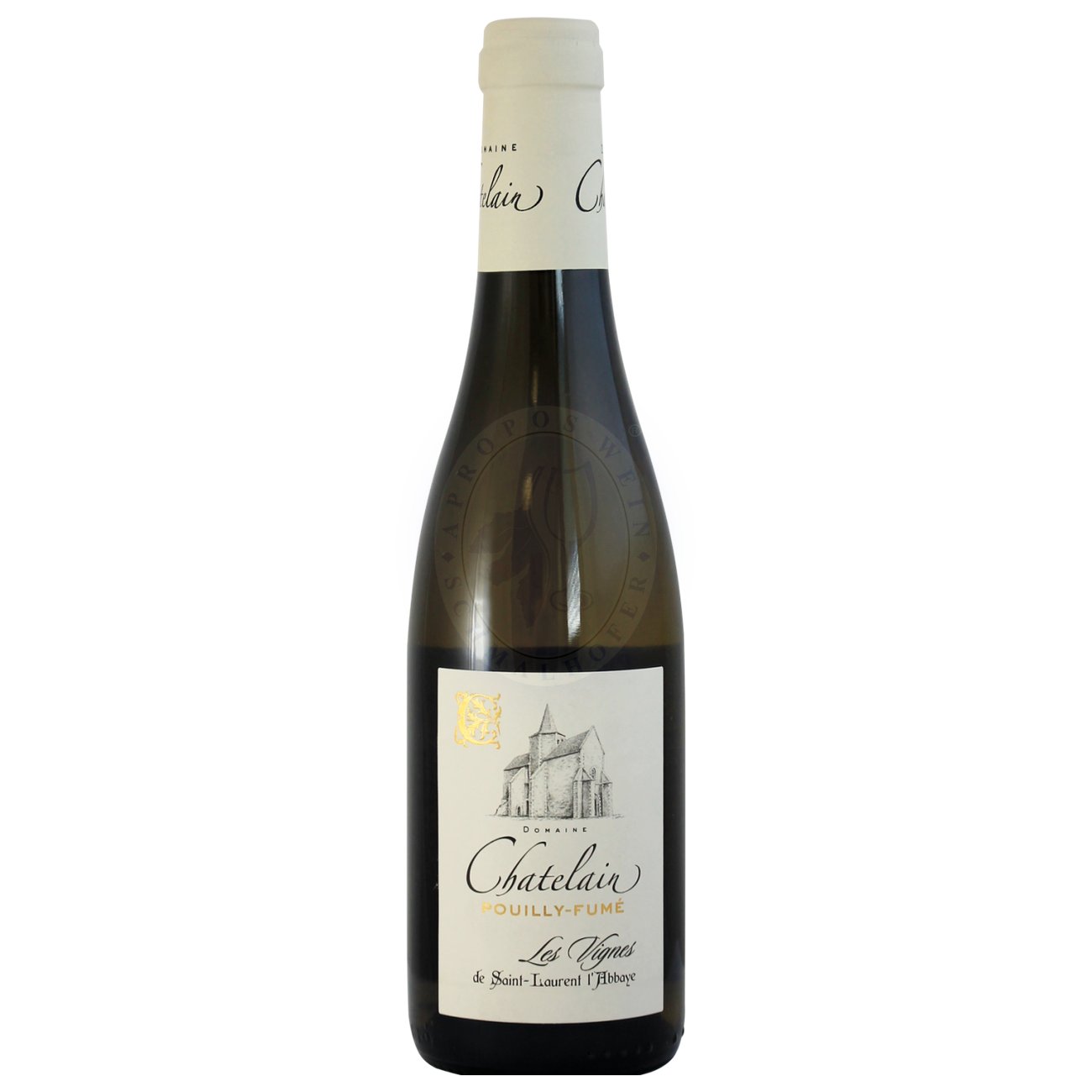 633681 Product Der Pouilly-Fumé Les Vignes de Saint-Laurent L’Abbaye 2023 von Domaine Chatelain ist ein eleganter Weißwein aus der renommierten Appellation Pouilly-Fumé an der Loire in Frankreich. Hergestellt aus 100 % Sauvignon Blanc-Trauben, hellen, blassen Gelb mit grünlichen Reflexen In der Nase entfaltet der Wein präzise mineralische Noten, begleitet von Aromen reifer weißfleischiger Früchte. 3453290103758-2023