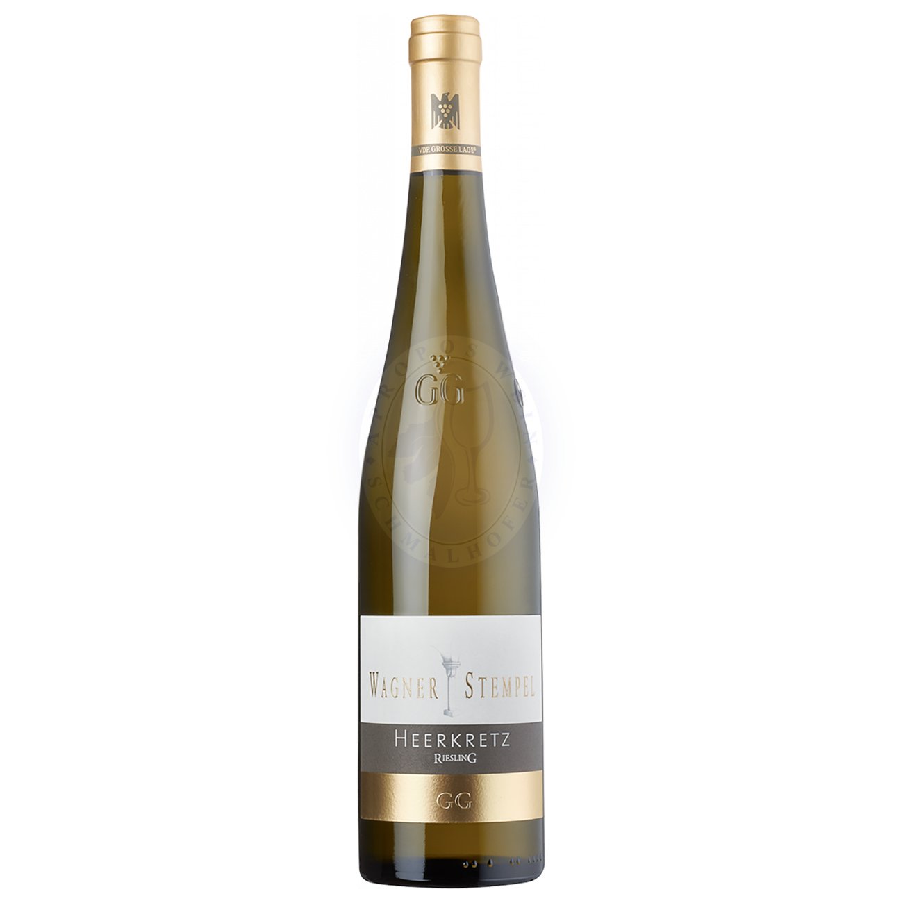 633825 Product Der Siefersheimer Heerkretz Riesling GG 2023 vom Weingut Wagner-Stempel ist ein herausragender trockener Riesling aus einer der renommiertesten Lagen Rheinhessens. Im Glas präsentiert sich der Wein mit einer strahlend gelben Farbe. In der Nase entfalten sich komplexe Aromen von gelbem Steinobst, Zitrusfrüchten und einer feinen Kräuterwürze, begleitet von einer ausgeprägten Mineralität. 4260114631163-2023