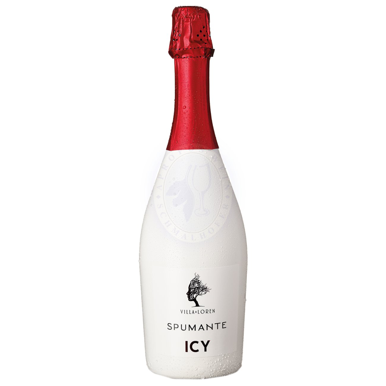 639585 Product Der Villa Loren ICY – Vino Spumante Extra Dry ist ein spritziger, moderner Schaumwein aus Norditalien, der mit lebendiger Frische und einem feinfruchtigen Charakter punktet. Im Glas zeigt er sich in hellem Strohgelb mit brillanter Perlage und feiner, anhaltender Schaumbildung. Das Bouquet ist jugendlich und aromatisch: Zarte Noten von grünen Äpfeln, Birne, weißen Blüten und einem Hauch Zitrus dominieren, ergänzt durch feine Hefenuancen und eine Spur exotischer Früchte. 8052049651226