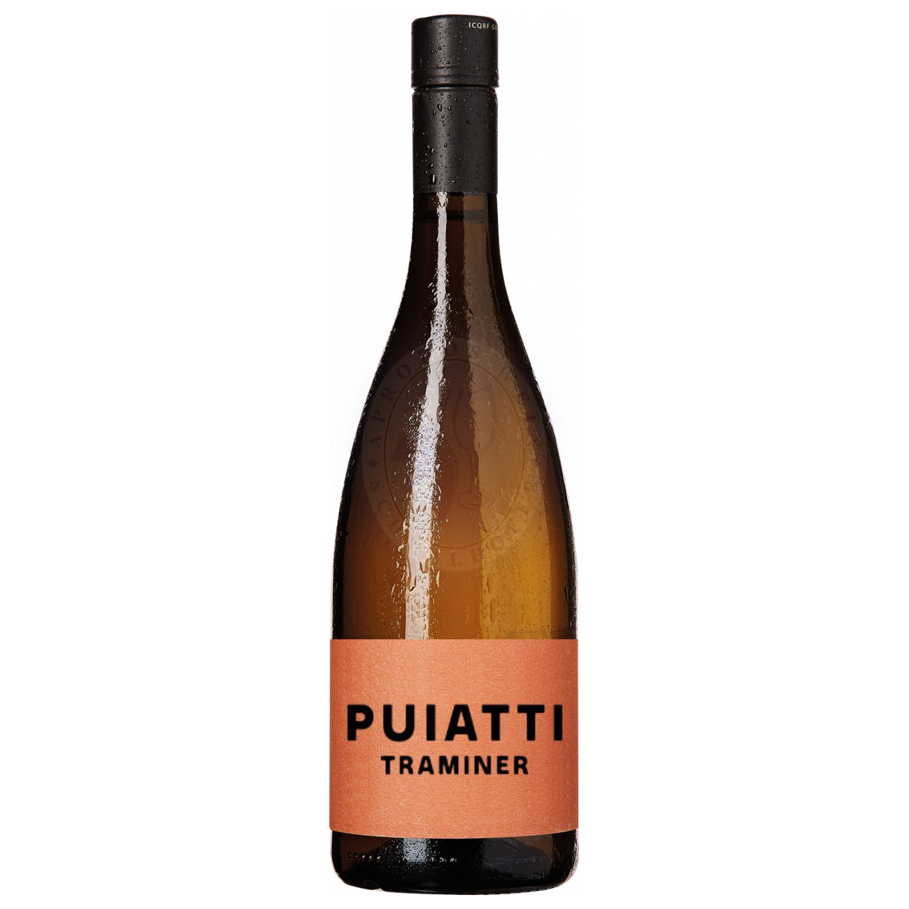 642483 Product Dieser Traminer von Puiatti besticht durch sein florales Bukett mit Noten von Rosenblättern und Aromen von reifen Birnen und Pfirsichen. 8024001110133-2022