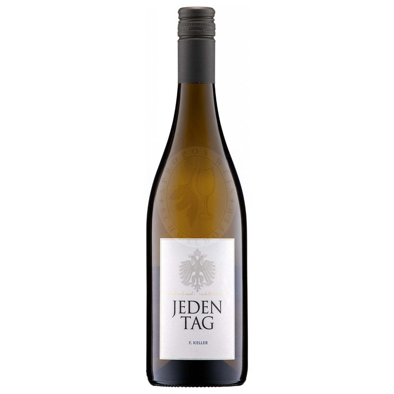 651904 Product Im Glas zeigt sich die Jedentag Cuvée 2022 in klarem Rubinrot. Die Nase ist einladend und fruchtbetont mit Aromen von Sauerkirsche, roten Johannisbeeren und einem Hauch von Kräuterwürze und zarter Röstaromatik. 4011310003588-2023