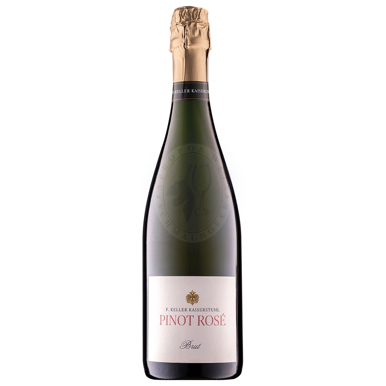 665107 Product Der Pinot Rosé Brut 2020 von Weingut Franz Keller präsentiert sich in einem zarten Lachsrosa mit feiner Perlage. In der Nase entfalten sich nuancierte Aromen von Apfelblüten, zarter Hefe und einem Hauch von tertiären Tönen. 4011310000778-2020