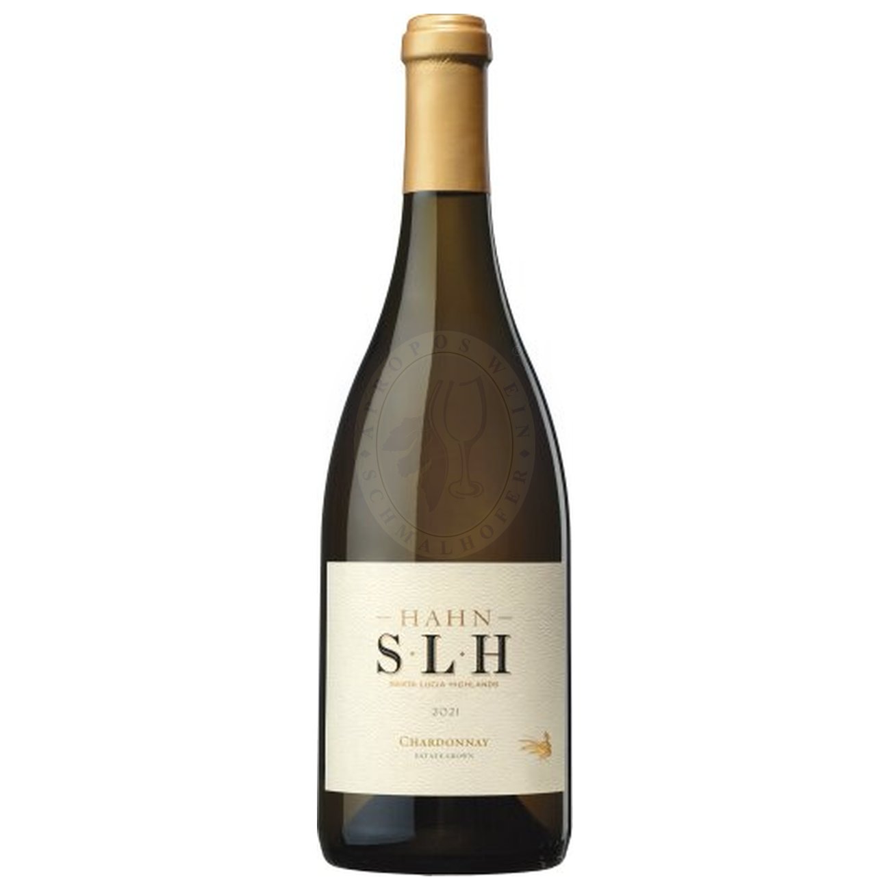 673428 Product Der Chardonnay SLH 2021 vom Weingut Hahn aus der renommierten Appellation Santa Lucia Highlands (SLH) in Kalifornien zeigt eindrucksvoll, warum diese Region für exzellente Chardonnays bekannt ist. Im Glas präsentiert sich der Wein in einem strahlenden Goldgelb mit grünlichen Reflexen. Das Bouquet ist reichhaltig und verführerisch, geprägt von Aromen reifer Birnen, gelber Äpfel und saftiger Pfirsiche, untermalt von feinen Noten gerösteter Mandeln, Vanille und einem Hauch von Karamell, 89444