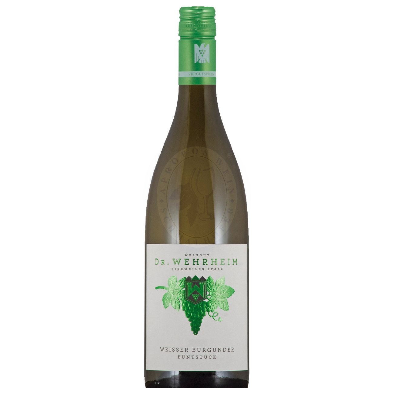 681343 Product Im Glas präsentiert sich dieser Weissburgunder in einem klaren, hellen Gelb mit silbernen Reflexen, die seine Frische ankündigen. Das Bouquet ist fein und unaufdringlich, aber dennoch wunderbar präsent. Es dominieren elegante Aromen von gelber Birne, Quitte und reifem Apfel, die von einer zarten Note weißer Blüten und einer Spur Zitruszeste begleitet werden. 4047568142106-2023