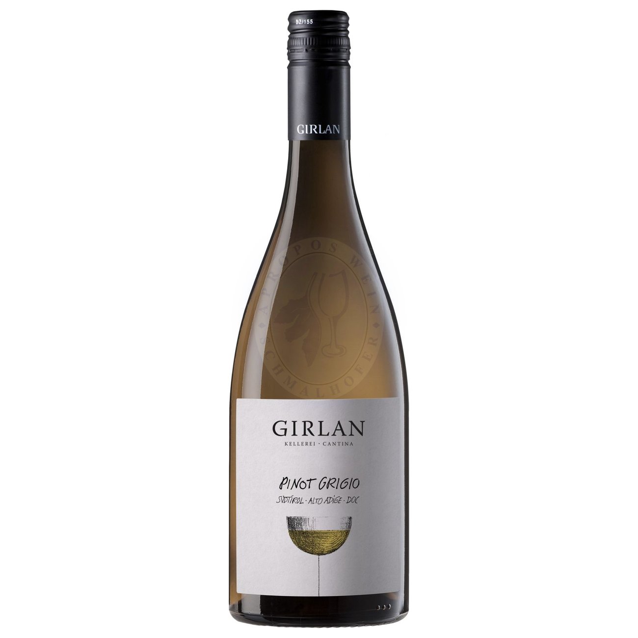 711986 Product Pinot Grigio Alto Adige DOC 2025 von der Kellerei Girlan demonstriert mit alpiner Frische, kristalliner Fruchtpräzision und feiner Schotter-Kalk-Mineralik, wie lebendig, saftig und anspruchsvoll der weiße Südtiroler Klassiker interpretiert werden kann. Das Bouquet eröffnet ein glasklares, einladendes Aromenspiel von knackiger Williamsbirne, saftigem gelbem Boskoop-Apfel, weißem Pfirsich und reifer Honigmelone, feinsinnig durchwoben von Noten frischer Zitronenblüten und Akazien. 110784